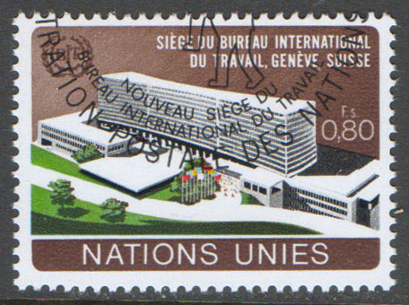 United Nations Geneva Scott 38 Used